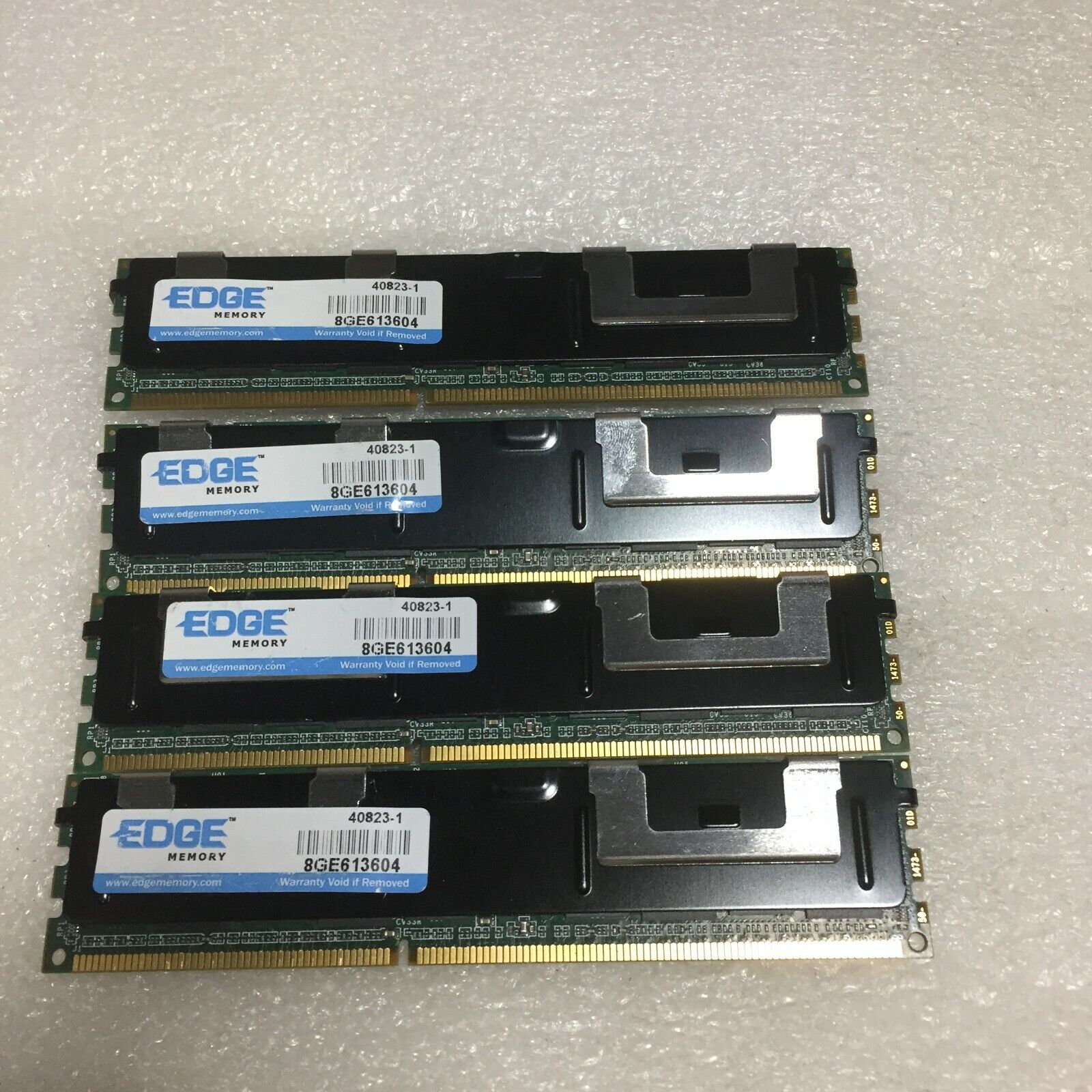 EDGE 8GE613604 - 32GB Kit (4x8GB) PC3L-10600R Server Memory RAM Free Shipping 