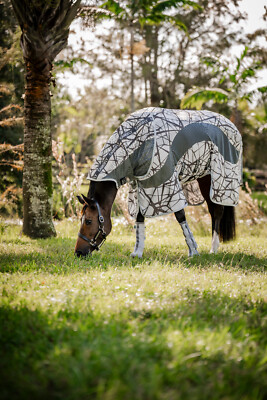 Horseware Amigo CamoFly Plus Fliegendecke 0g  Disc Verschluss Grey/Print