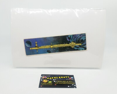 Vintage 1979 Walt Disney's Black Hole Two Sided Bookmark - WOW!