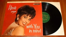 ALMA COGAN SINGS WITH YOU IN MIND LP *RARE COLUMBIA 1st PRESS MONO VINYL UK 1961