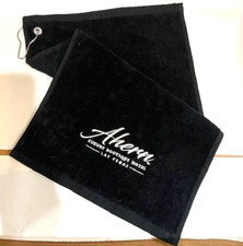 AHERN HOTEL BLACK GOLF TOWEL LAS VEGAS,NV