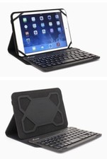 M-Edge Folio Power Pro Universal Keyboard Case Fits Tablets 7"-8"