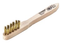 Lessmann ZüNdkerzenbüRste Messing Gewellt 0,15 X 150 Mm - 125.211