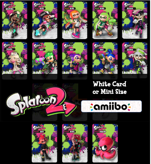 amiibo cards splatoon