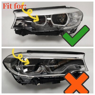Red Angel Eyes For BMW 5 Series G30 G31 F90 M5 Daytime Running