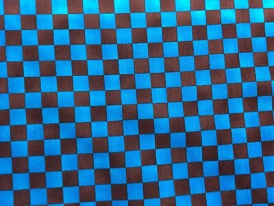 PAINTBRUSH STUDIOS Paintbrush Studio-120-101-Graphix-blue/brown Squares-100% Cotton