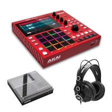 Akai Professional Mpc One Standalone Drum Machine With Cover And Headphones