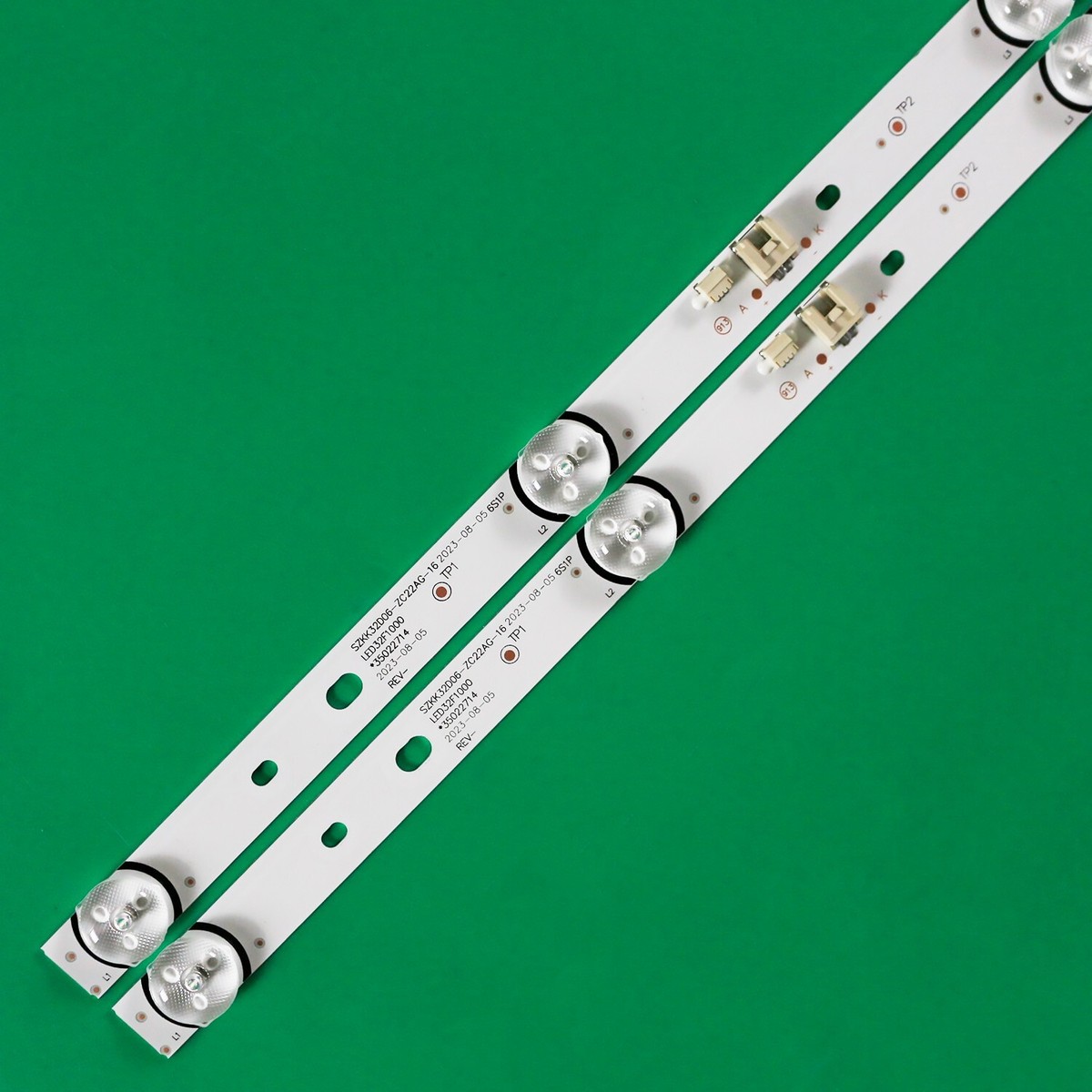 2pcs LED Backlight Strips For LED32F1000 SZKK32D06-ZC22AG-08