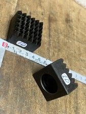 OUTIL ANCIEN, 2 plaquettes Boucharde  marteau tailleur de pierre Neuf Réf N.2