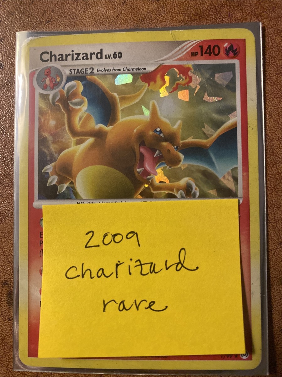 Charizard 1/99 Pokemon Platinum Arceus Holo Rare Card