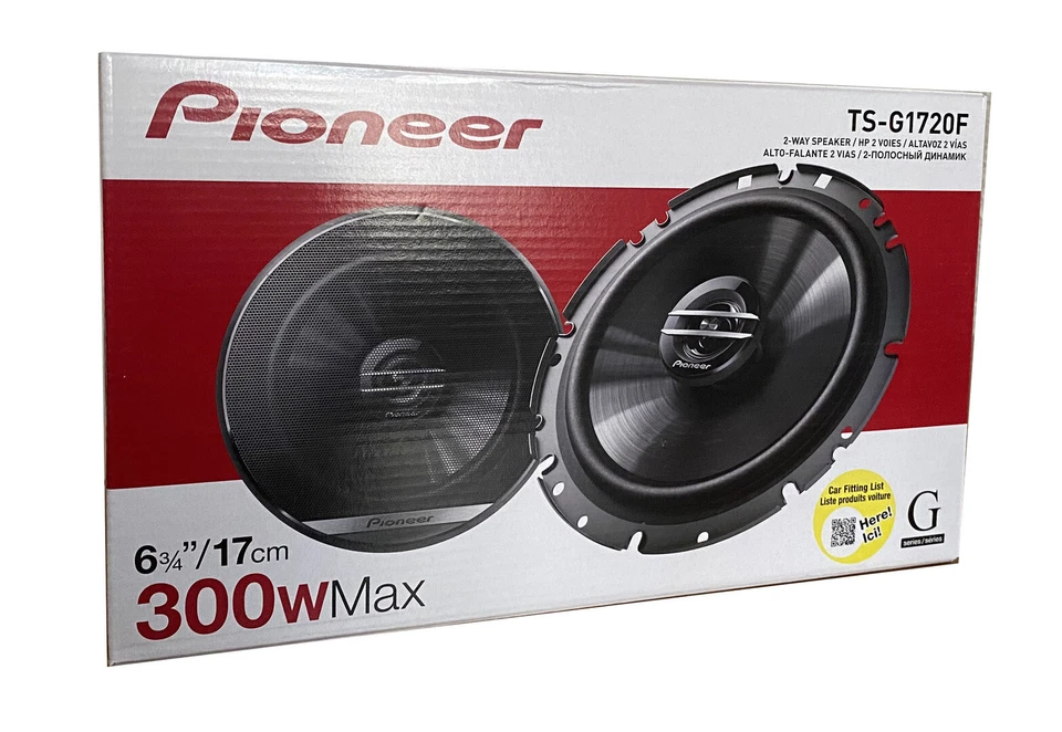 Pioneer TS-G1720F 16,5 cm 2-Wege Koaxial Lautsprecher 300 Watt RMS: 40 Watt - Bild 1 von 1