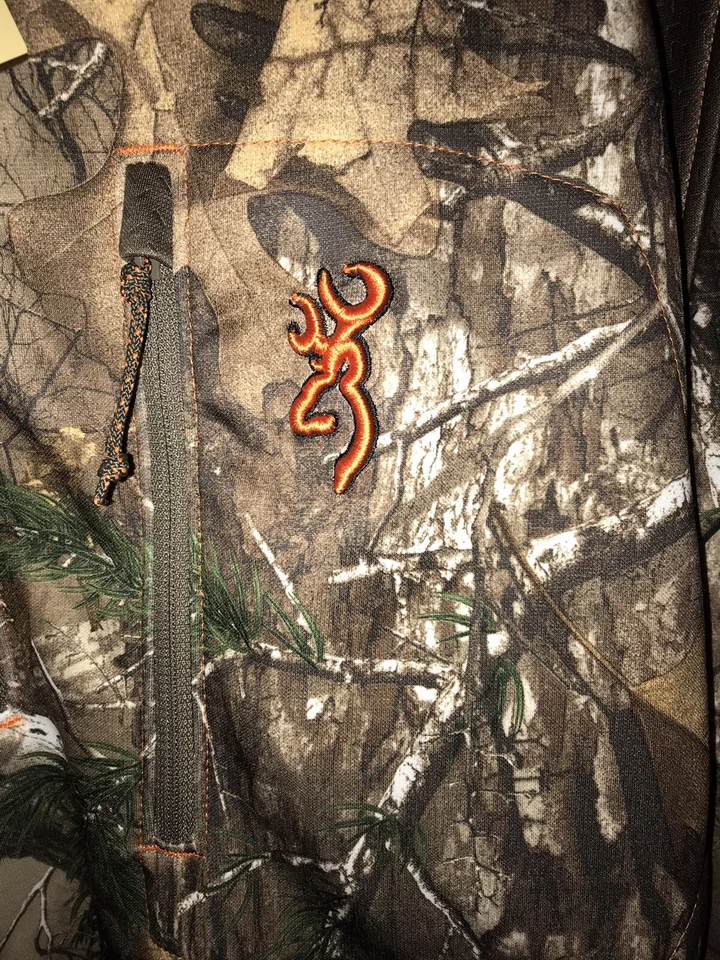 Browning Hells Canyon Performance FLC 1/4 Zip Top Size Large NWT Camo - Image 3 of 4