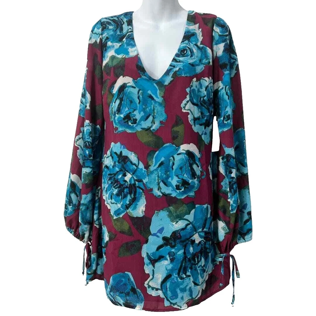 Polyester Casual Floral Shift for Women