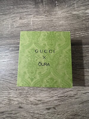 Gucci x Oura Ring Black and Gold Health Tracker Size 12 | eBay