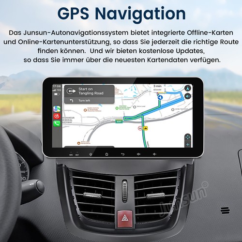 Android 13 Car Stereo GPS Carplay SWC KAM BT 6+128G For Peugeot 207 CC 2006-2015 - Picture 4 of 18