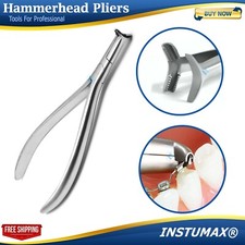Hammerhead NiTi Tie-Back Pliers Cinch Back Niti Wire Bending Non-Serrated