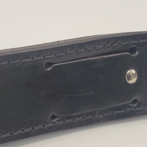 Benchmade Bali-Song Tooled Hard Leather Pouch For 4" Bladed Jody Samsons - Picture 10 of 16