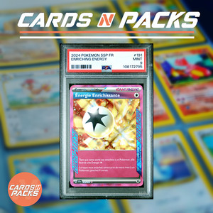 Carte Pokemon Energie Enrichissante 191/191 EV8 PSA 9 MINT
