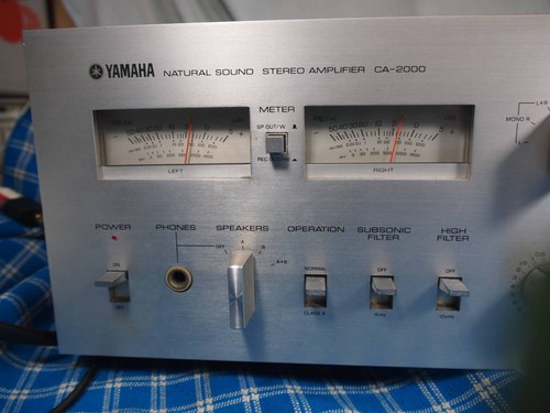 Yamaha CA-2000 Stereo Integrated Amplifier Pre-Main Amplifier Used from Japan - Picture 2 of 9