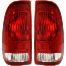 New Halogen Tail Lamp Set Of 2 Left & Right Fits 1999-2007 Ford F-250 Super Duty