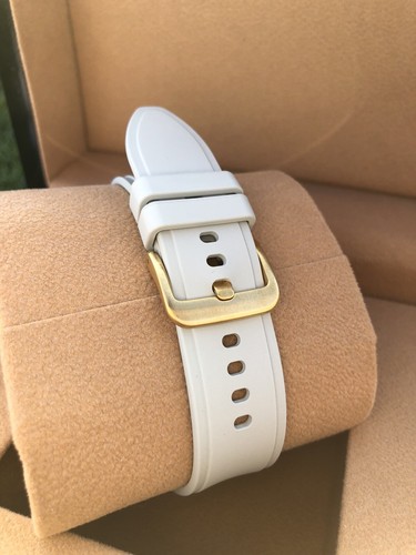 46mm Samsung Galaxy Watch 4 CUSTOM 24k Gold with Gold Bezel Gray Band - 第 6/7 張圖片