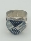 Jay King 925 Heart Ring Sz 5.50