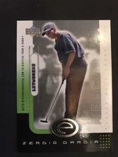2001 Upper Deck Golf E Card #E-S6 Sergio Garcia - Scratched off