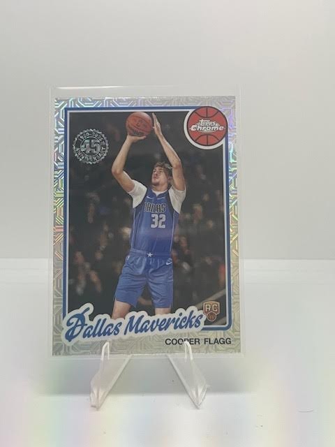 2025-26 Topps Chrome Silver Pack Mojo Refractor #TC-TF - Cooper Flagg - RC