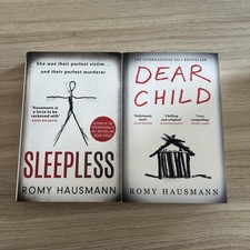 MATCHING NUMBER LTD EDITION, DOUBLE SIGNED Dear Child & Sleepless Romy Hausmann