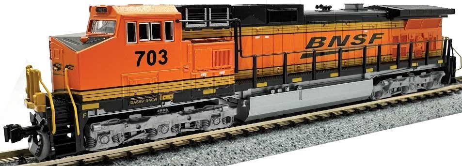 N Gauge - Kato Diesel Locomotive Ge C44-9W Bnsf Railway With DCC 176-3517DCC Neu