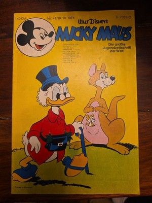    Walt Disney s Micky Maus   Original Heft von 1974   