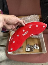 Mgp 10197 F Mgp Red Brake Caliper Covers Front For 2005-2009 Ford Mustang Mgp 10197 F Mgp Red Brake Caliper Covers Front For 2005-2009 Ford Mustang