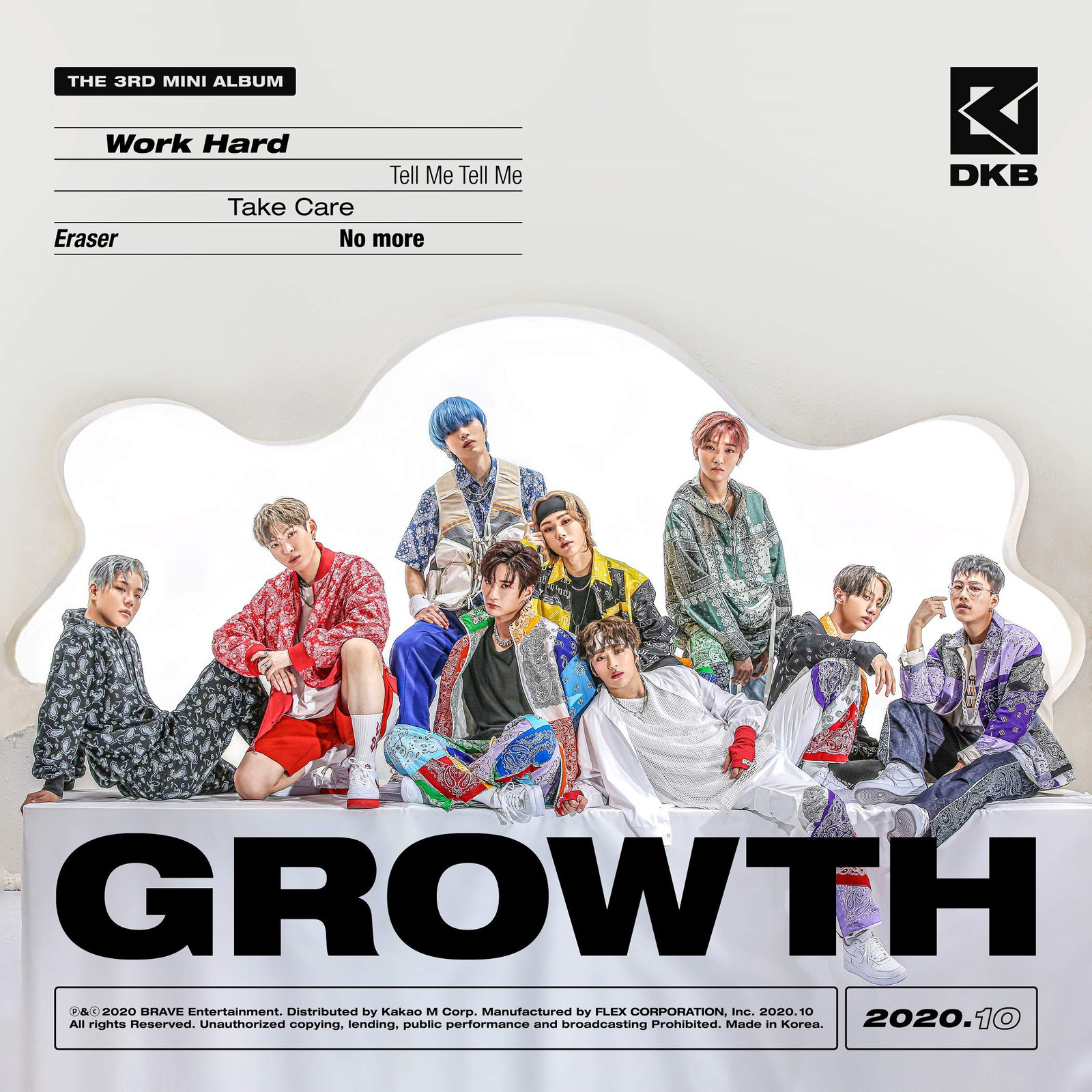 DKB Growth incl. 64pg Booklet, Postcard, Photocard + Sticker (CD)
