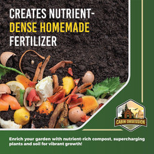 Compost Starter 100X Concentrated All Natural Compost Accelerator Countertop Bin