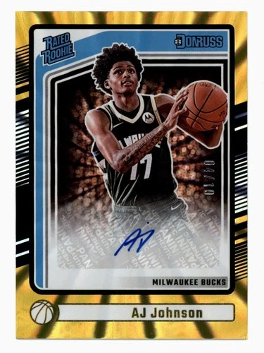 2025 Panini AJ Johnson Future Stars Autographs (Raw)