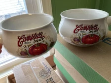 Campbell’s Soup Souvenir Ceramic Bowl/Mug 4.5in Diameter