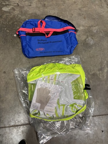DuPont Size XL Tychem TK Commander Level A HazMat Suit TK555TLYXL000100