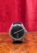 VINTAGE MONTRE 1940s ETERNA CAL 520 MILITARY WWII WATCH