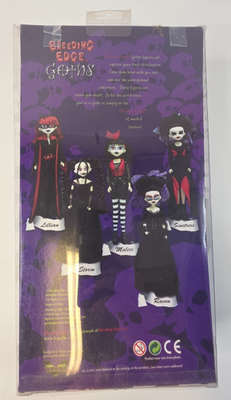 Bleeding Edge Goths Doll Malice Series 1 - Red Bangs - Very Rare