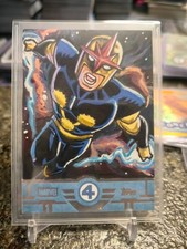 2026 Topps Marvel Finest Fantastic Four NOVA Sketch Card 1/1 Carlo Allen L01