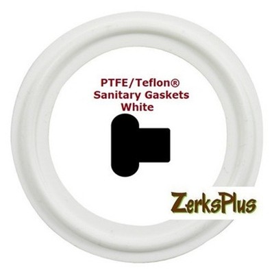 Sanitary Gasket 2'' PTFE/TEFLON  White  Price for 2 pcs