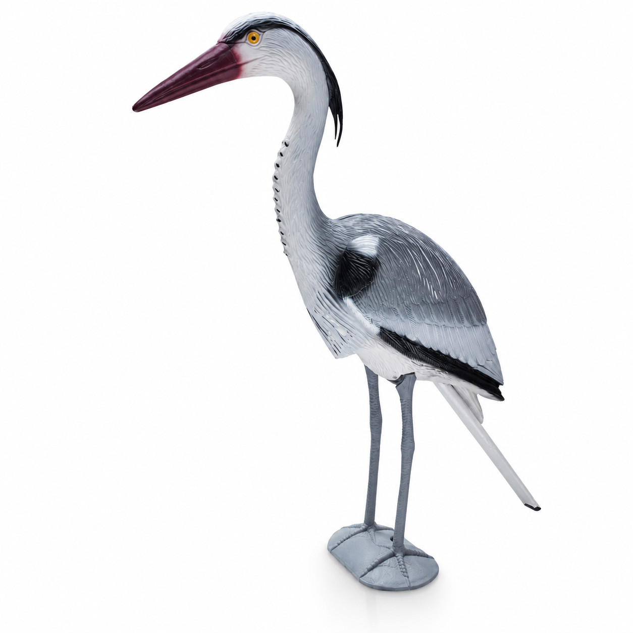 Bermuda Heron Pond Ornaments Bird Deterrent Decoration Protect Fish Koi Garden