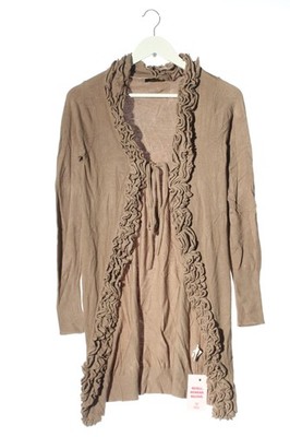 JO JO FASHION Cardigan Damen Jacke Gr. DE 36 nude Casual-Look