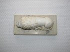 Antique Hand-Carved Marble Stone Sleeping or Vigilant Lion Italian Artist Canova — photo 4