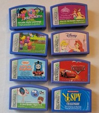 Leapster Explorer Games Lot Of 8 Leapfrog Leap Pad Learning Cartridges