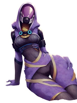 Tali'Zorah Mass Effect Vinyl Car Decal Sticker 7'' Weatherproof