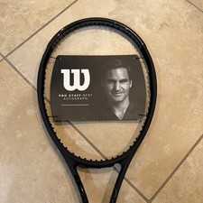 NEW FEDERER Wilson Pro Staff RF97 Autograph Tennis Racquet 97 Grip 4 3/8 v13