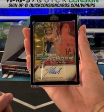 Marketplace image: 2026 Topps Chrome Black Micah Peavy Super Futures Superfractor RC Auto 1/1