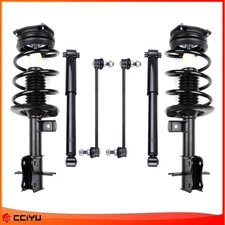 Front Complete Struts Shocks Sway Bar Link For Nissan Sentra 2007-2012