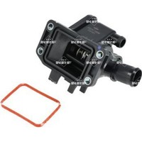 NRF 725058 Thermostat KüHlmittel FüR Peugeot Citroen Ford Mazda Fiesta Fusion